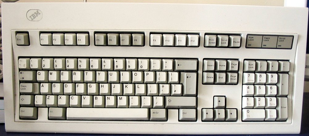 Optøjer Udgangspunktet vidnesbyrd Care and feeding of an IBM Model M 1391406 keyboard